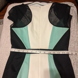 Retro fun color block dress